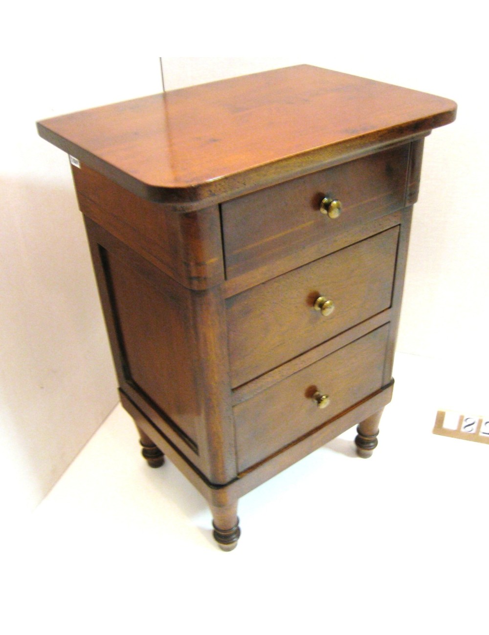 2 modern walnut bedside tables 2 modern walnut bedside tables