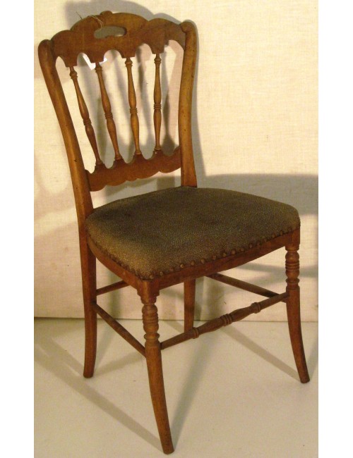 6 Walnut chairs