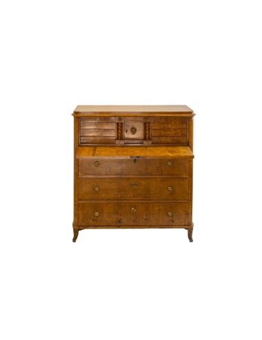 Mobile Biedermeier impiallacciato radica di betulla inizi '800