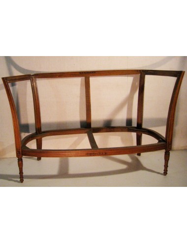 Louis XVI sofa stem - pair (1 unfinished)