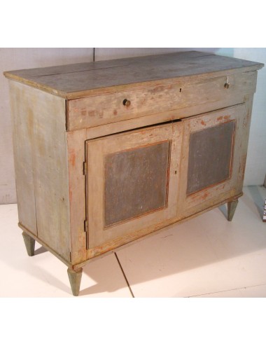 Early 19th century grey/blue coloured sideboard