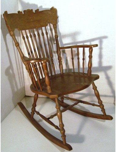 Modern rocking armchair