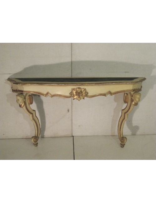 Lacquered console table Stile L.XIV
