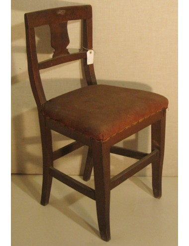 Brown fabric chair