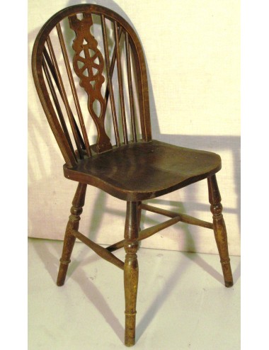 4 sedie moderne stile inglese Windsor Vittoriano in faggio e olmo