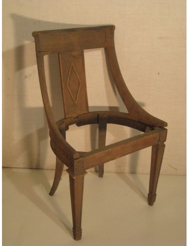 Fusto in legno per poltrona moderna