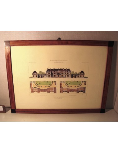 Print Large French Architecture