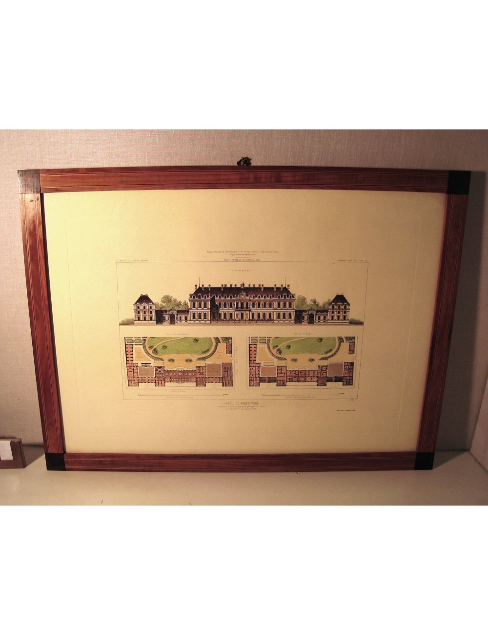 Print Large French Architecture