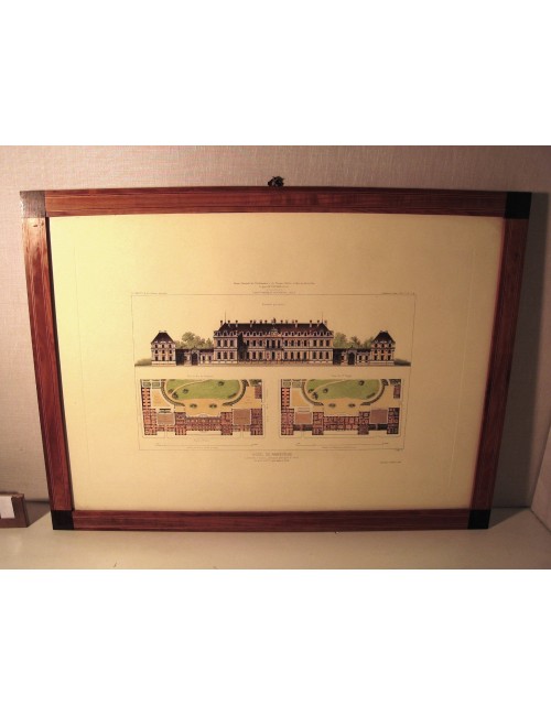Print Large French Architecture