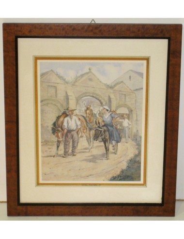12 Watercolour prints - (no. 12)