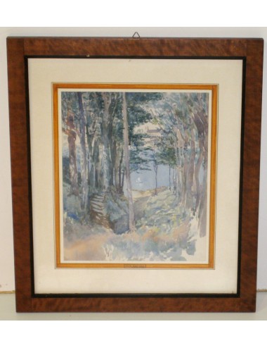 12 Watercolour prints - (no. 12)