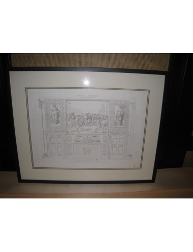 Framed black/white prints