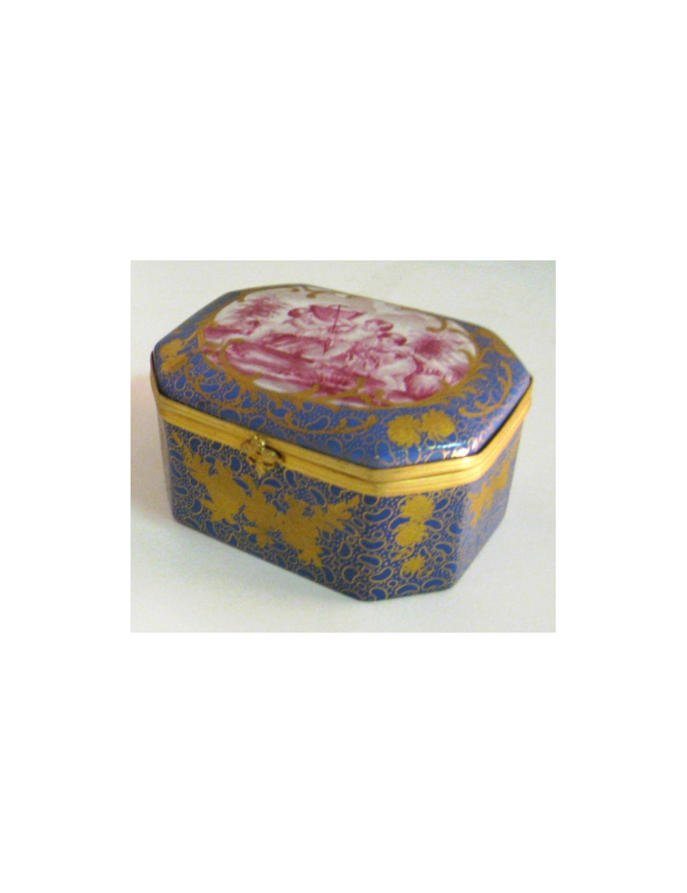 Scatoletta Limoges in ceramica