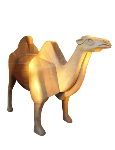 Cammello in legno