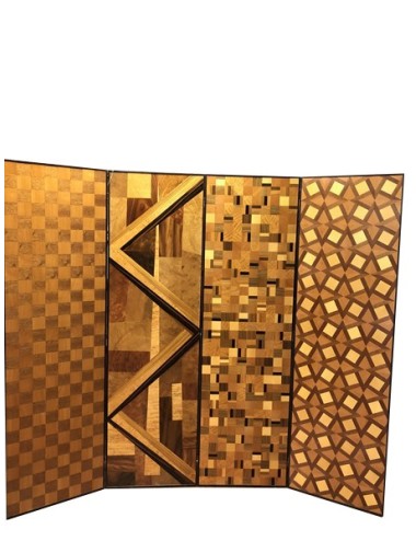 4-leaf screens each 53 x 184h cm