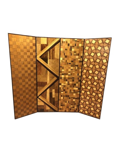 4-leaf screens each 53 x 184h cm