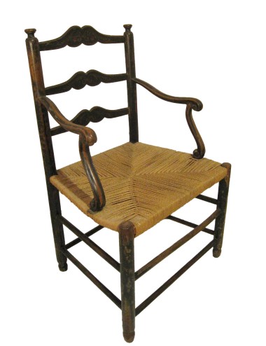 4 straw armchairs 3+1drum copy