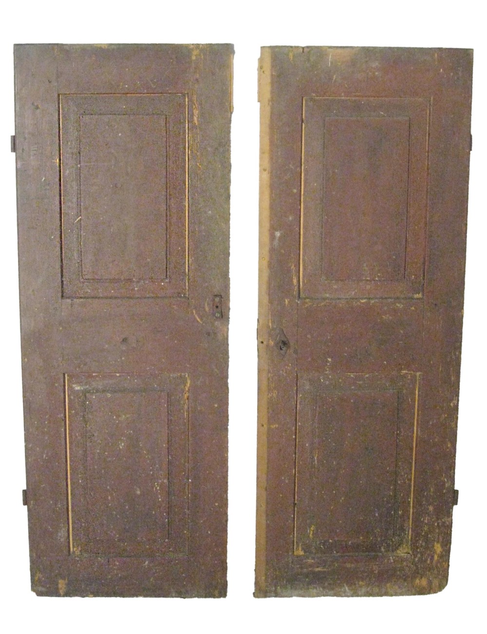 Smooth 2-mirror fir door for restoration Smooth 2-mirror fir door for restoration
