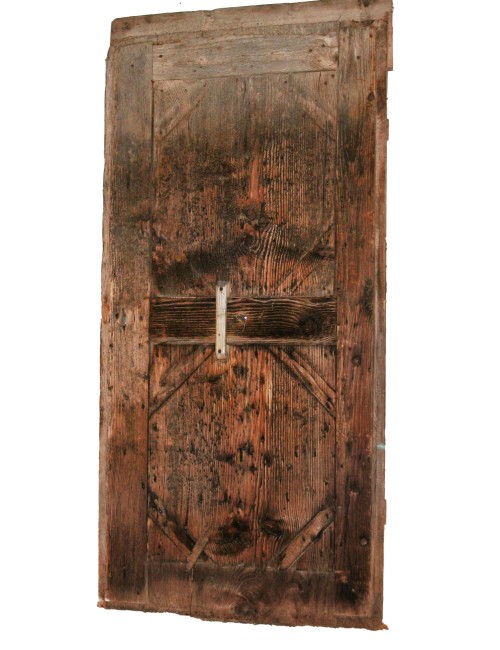 Worked fir door for restoration