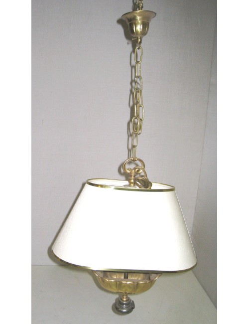 Lampadario moderno in pergamena