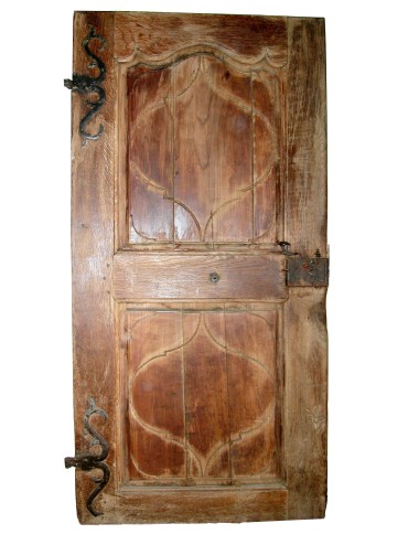 Lightly worked walnut doors for restoration