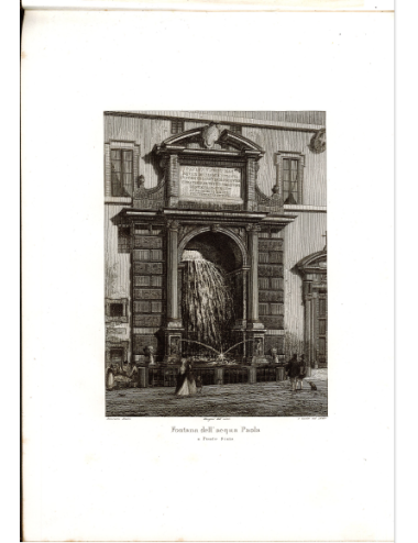 Album prints Fountains Rome