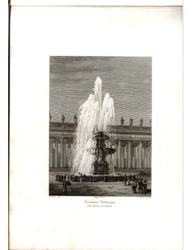 Album prints Fountains Rome