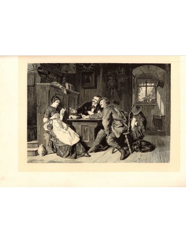 40 unframed book prints (hunting)