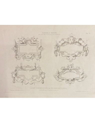 9 Stampe orizzontali in bianco e nero senza cornice