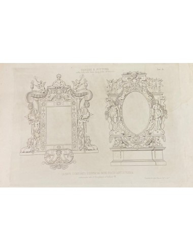 9 Stampe orizzontali in bianco e nero senza cornice