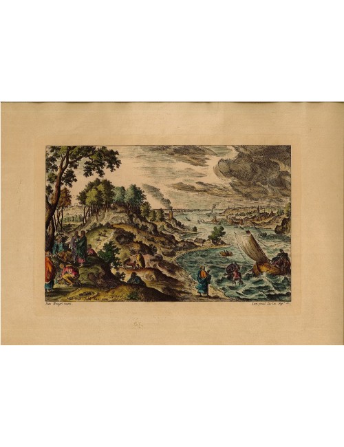 3 unframed landscapes