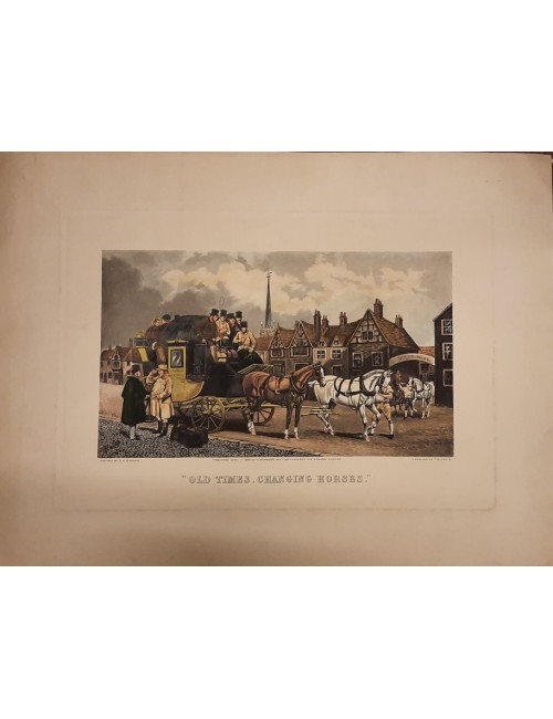 Print "horse race" without frame