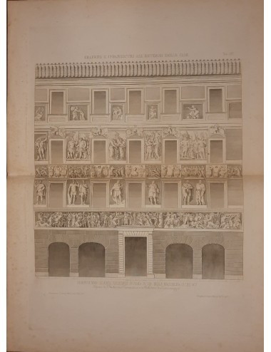 3 Grandi stampe architettoniche in bianco e nero