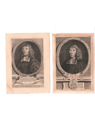 34 Small unframed character prints