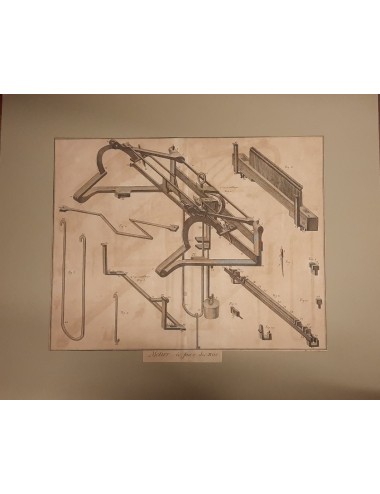 5 Textile machine prints (unframed)
