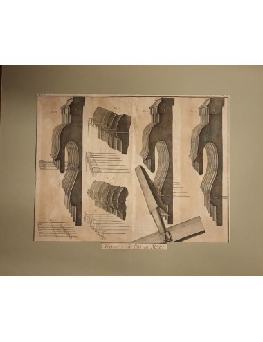 5 Textile machine prints (unframed)