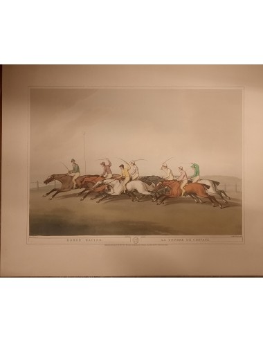 10 unframed 'hunting' prints