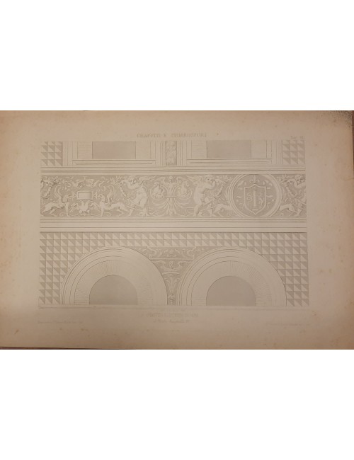 Stampe in bianco e nero non incorniciate sull'architettura