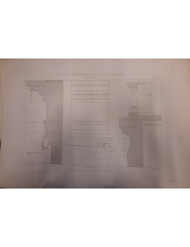 Stampe in bianco e nero non incorniciate sull'architettura