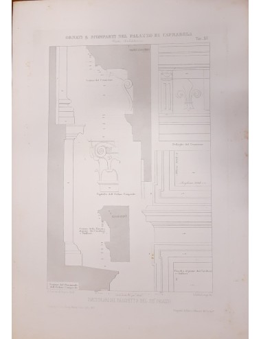 Black/white prints unframed architecture