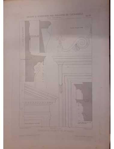 Stampe in bianco e nero non incorniciate sull'architettura