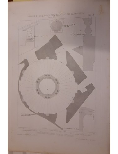 Stampe in bianco e nero non incorniciate sull'architettura