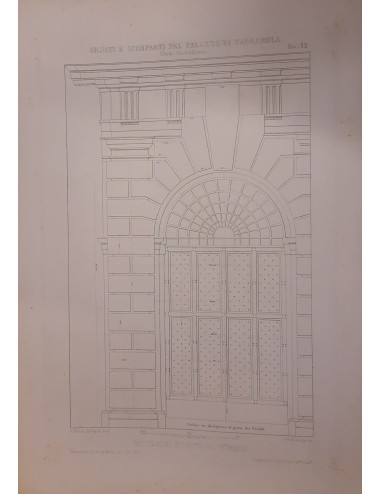 Black/white prints unframed architecture