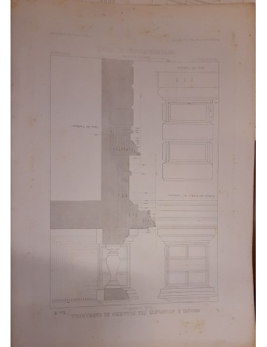 Stampe in bianco e nero non incorniciate sull'architettura