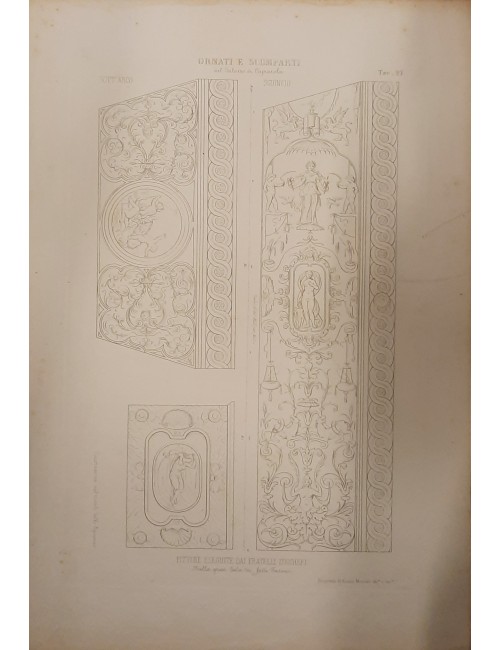 12 Pompeian black/white prints