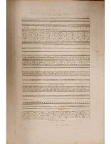12 stampe pompeiane in bianco e nero