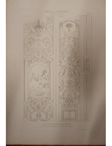 12 Pompeian black/white prints