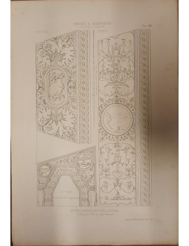 12 Pompeian black/white prints