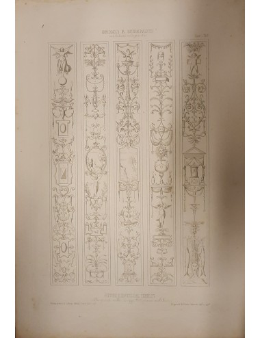 12 Pompeian black/white prints