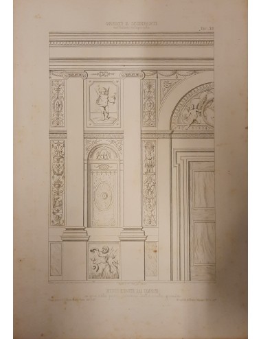 12 stampe pompeiane in bianco e nero